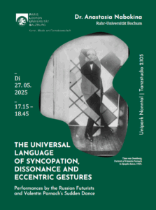 Mai 2025 | Save the Date: Gastvortrag von Dr. Anastasia Nabokina